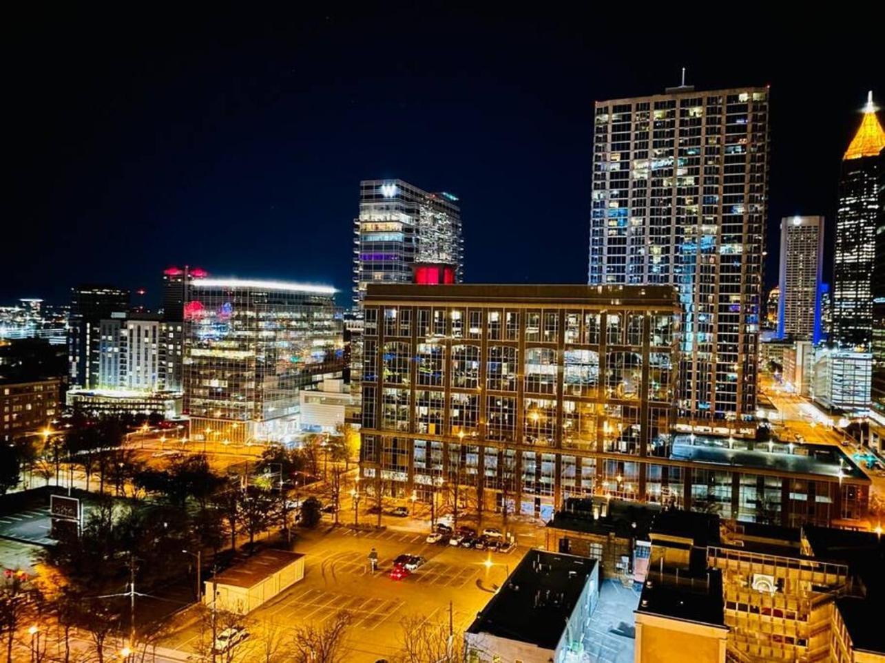 Stayatl High Rise Condo Downtown Atl With Views Атланта Екстериор снимка